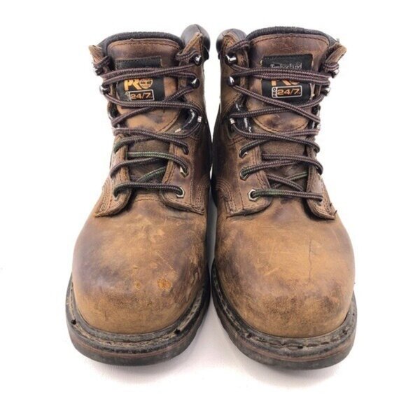 Timberland PRO Pit Boss 6" Steel Toe Work Boots 8.5 Wide - Picture 4 of 16